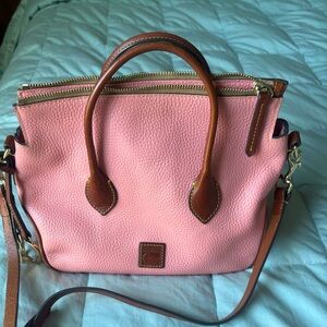 Dooney &Bourke satchel crossbody - salmon color